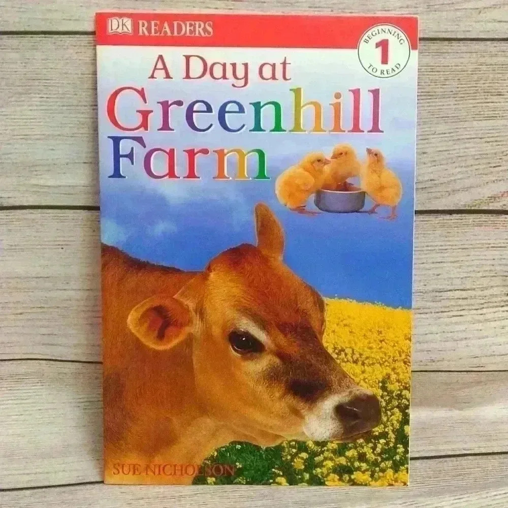 Level One Reader, "A Day at Green Hill Farm" book
